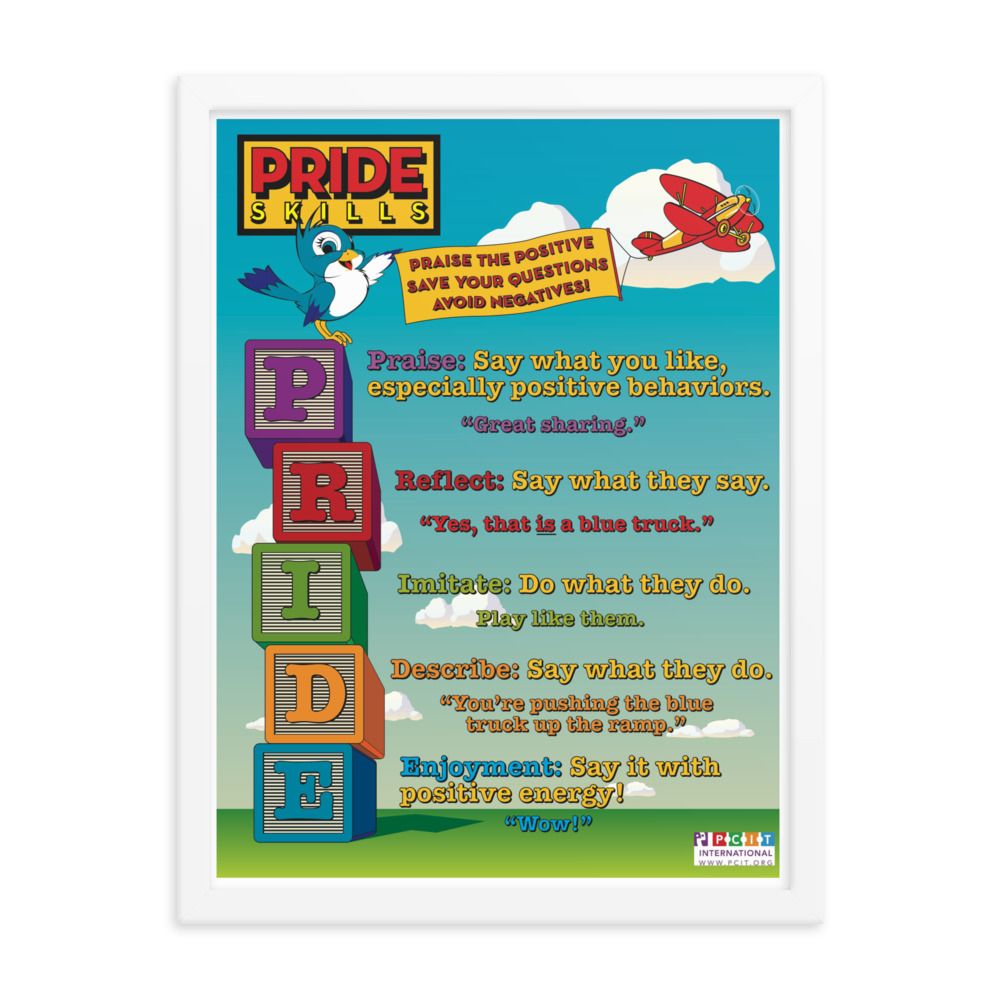Framed Poster PRIDE Skills