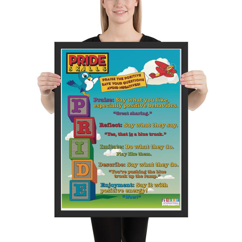 Framed Poster PRIDE Skills