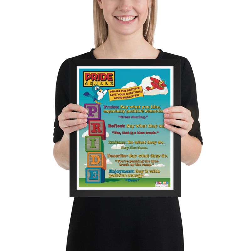 Framed Poster PRIDE Skills