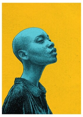 Head No. 13 - limited edition A3 Giclée Print