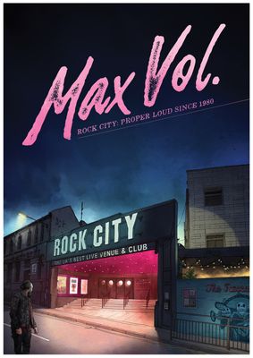 Rock City Nottingham - signed A4 Print