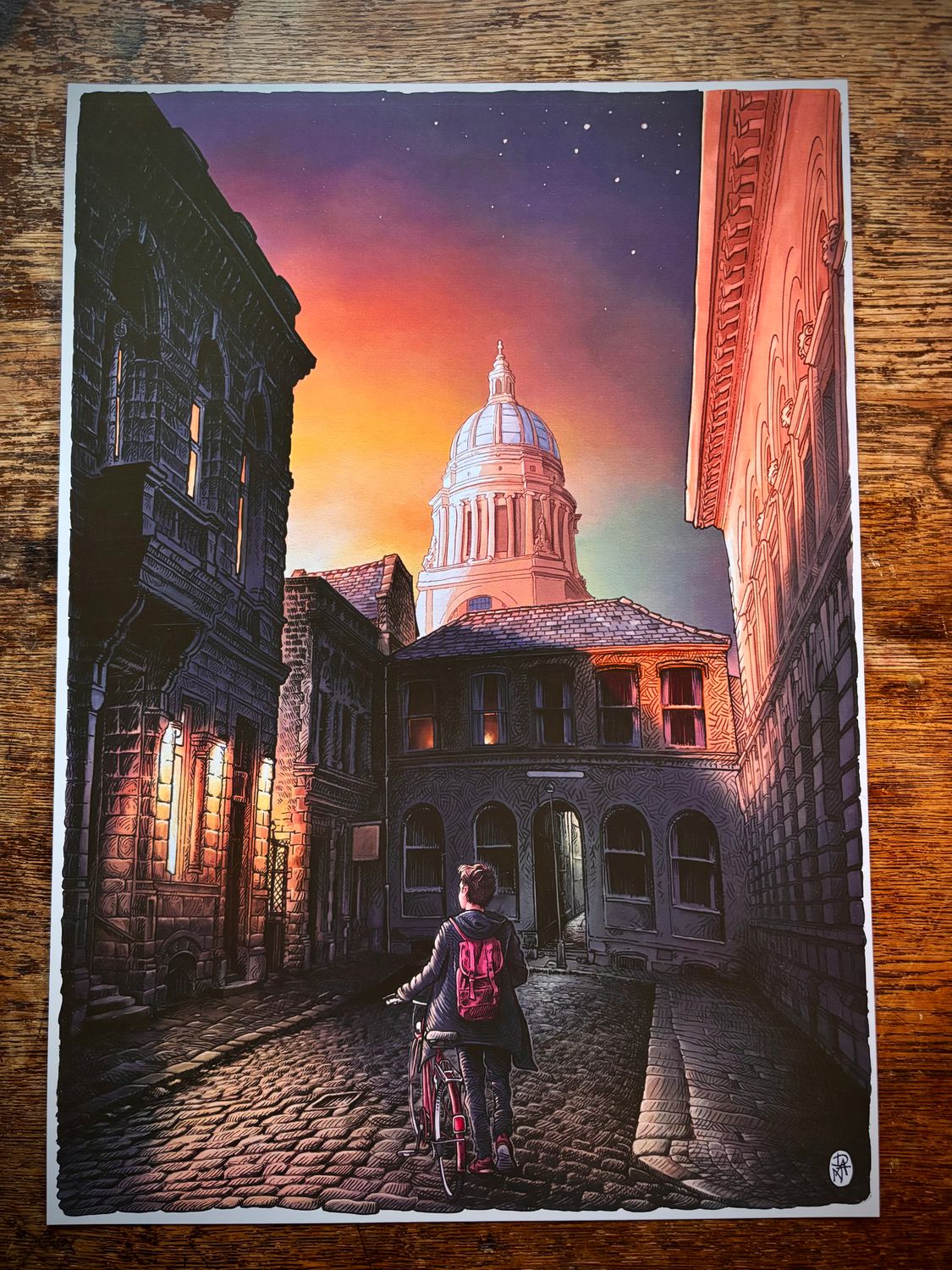 St Peter&#39;s Gate  - limited edition A3 Print