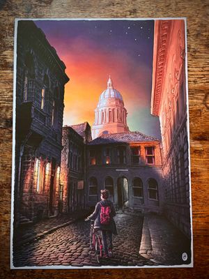 St Peter&#39;s Gate  - limited edition A3 Print