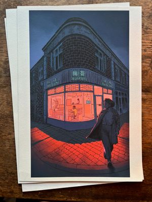 HotPotHeartBreak - limited edition A3 Giclée Print