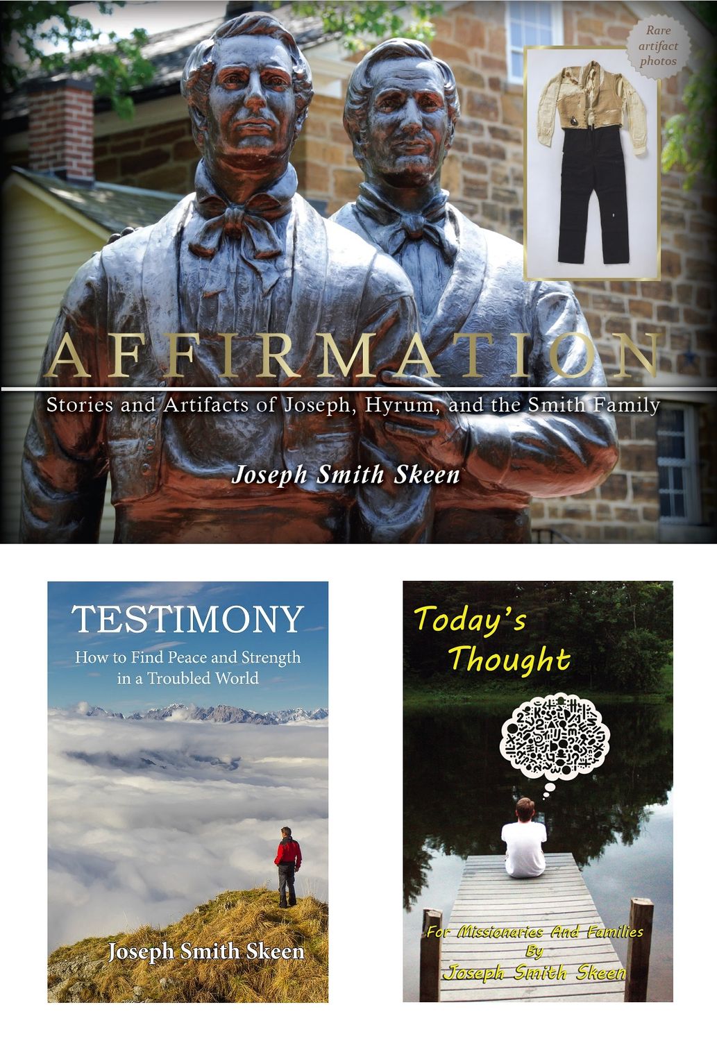 Three Book Bundle: Affirmation, Testimony, Today's Thought