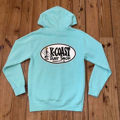 ウェア coast14surf ELECTRIC LOGOS DRY HOOD Men's Hoodie | Blue | On United States