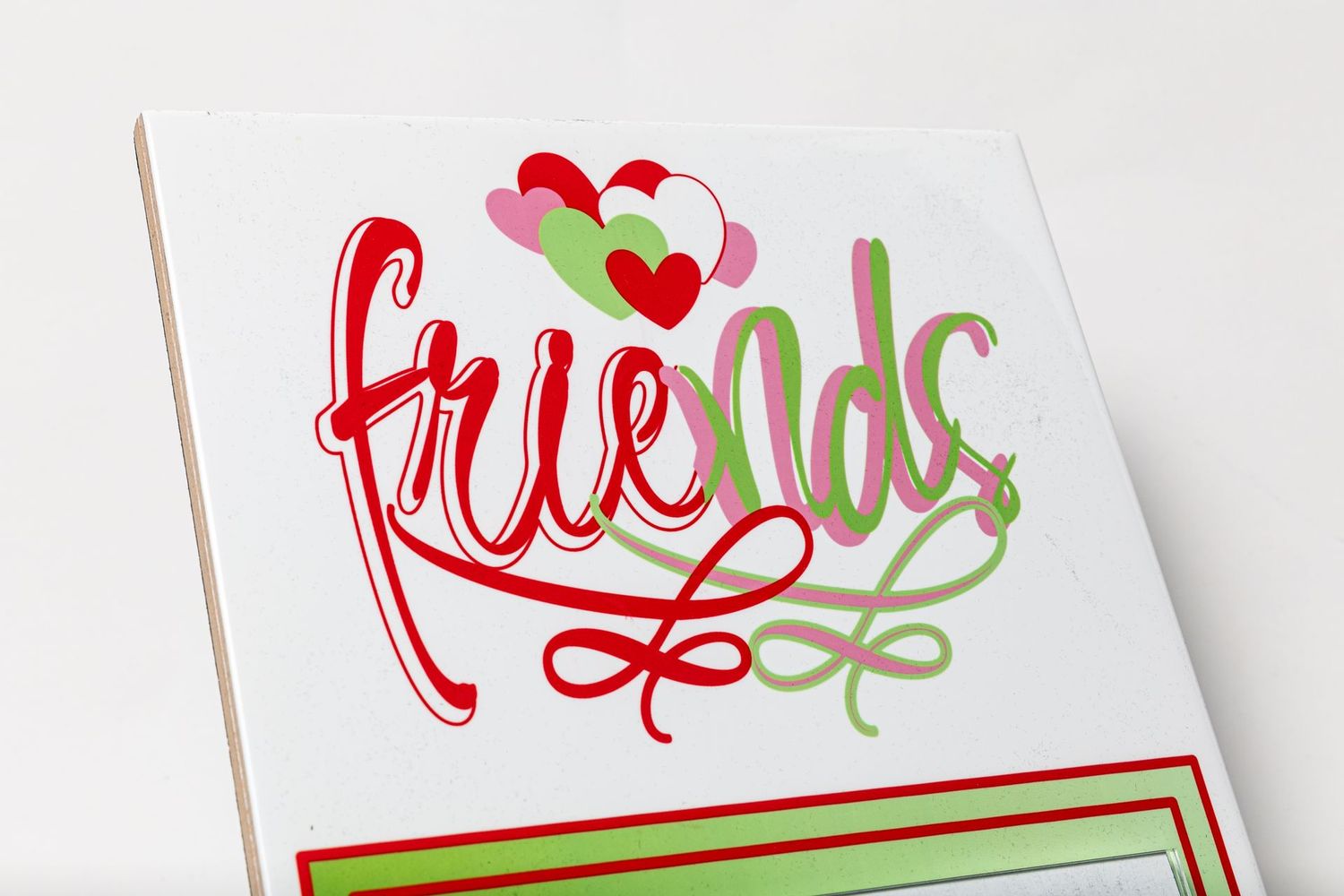 "Friends" Personalized Photo Plaque (8x12)