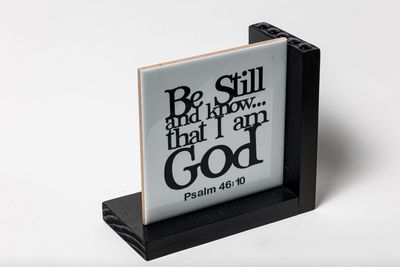 Pick 2: Versatile Scripture Bookend Organizers - Office & Home Decor Set