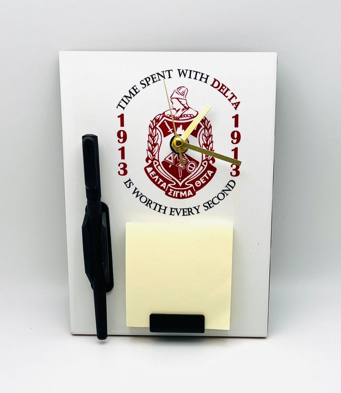 3-in1 Memo and Clock Plaque
