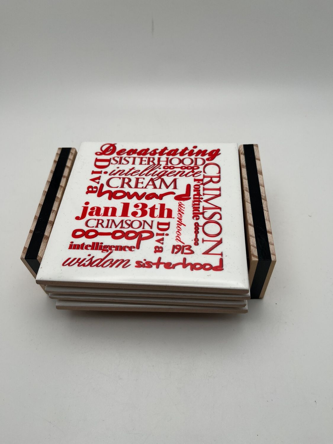 Delta Sisterhood Coaster Set