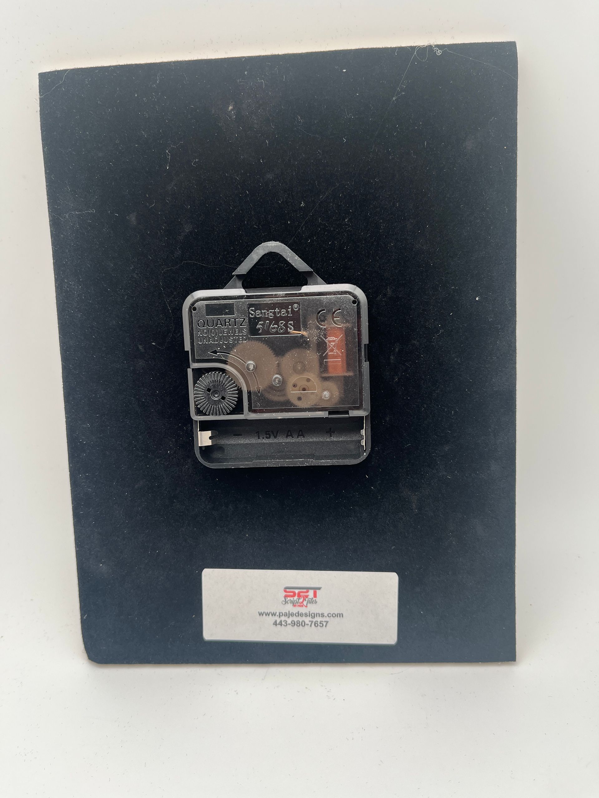 Black History wall mountable Mini Clock 4x4 Inches with Easel