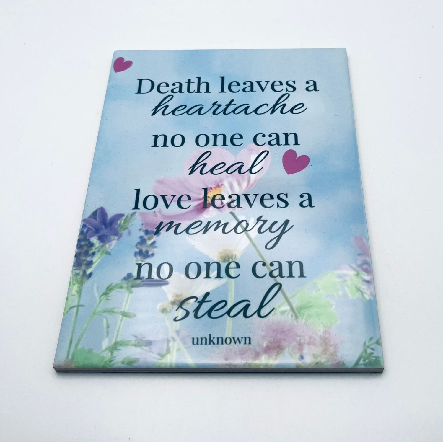 Bereavement Memory Plaque