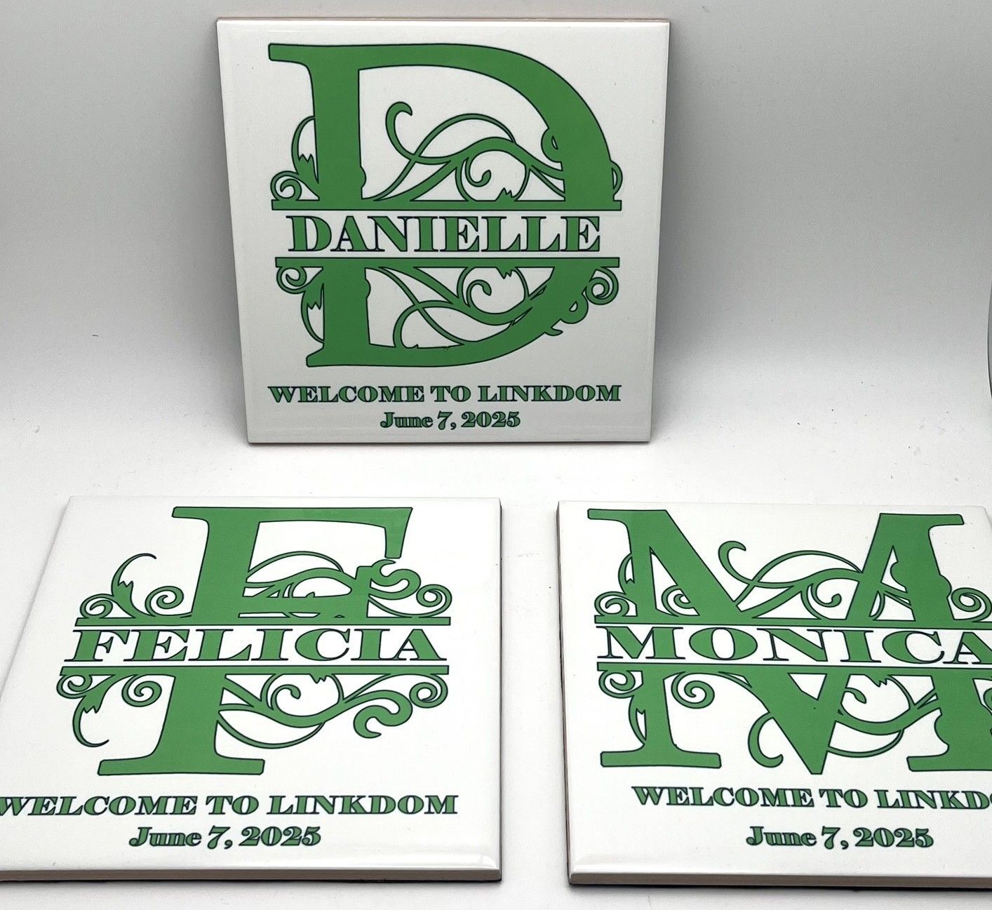 Personalized Monogram Plaques