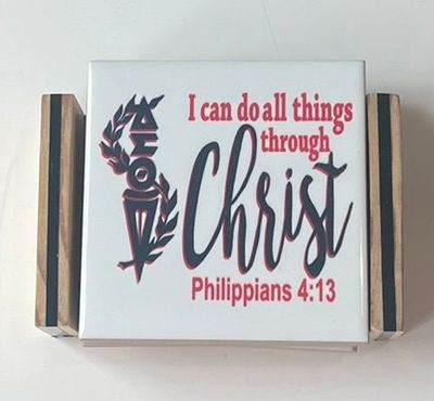 "I Can Do All Things" Coaster Set