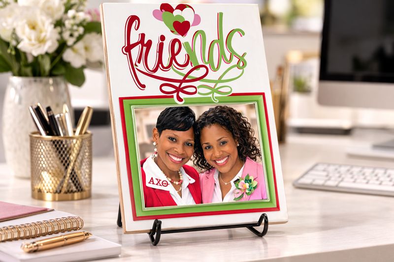 Friends Photo Plaque (8x12) with Easel