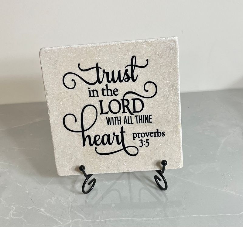 Heart & Stone Scriptural Trivet