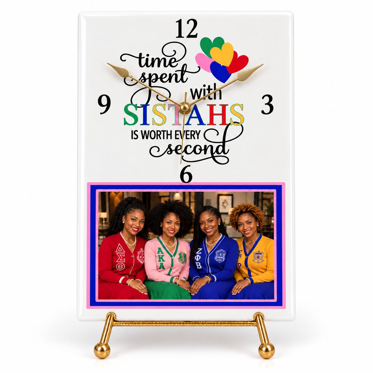 SISTAHS D9 PHOTO CLOCK SISTAHS D9 PHOTO CLOCK