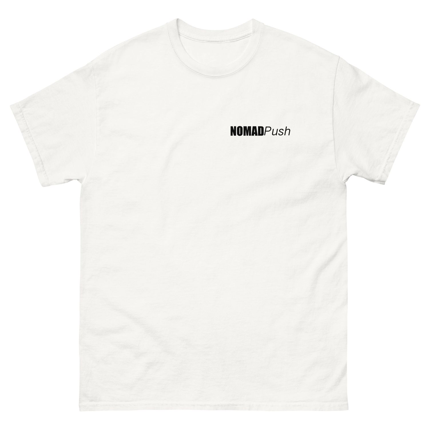 Unisex Simple Logo tee (White)