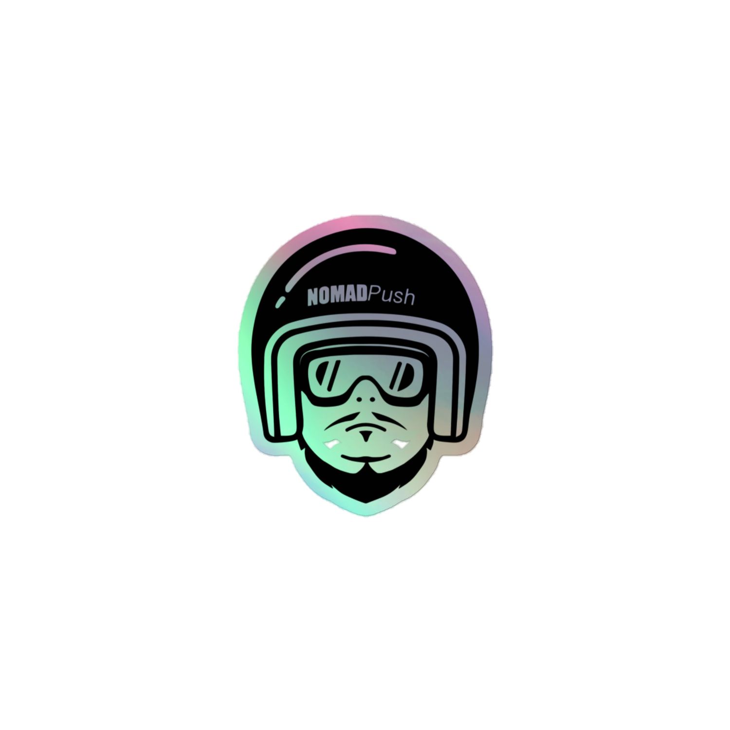 200K Celebration: Robin Helmet Logo Holographic stickers