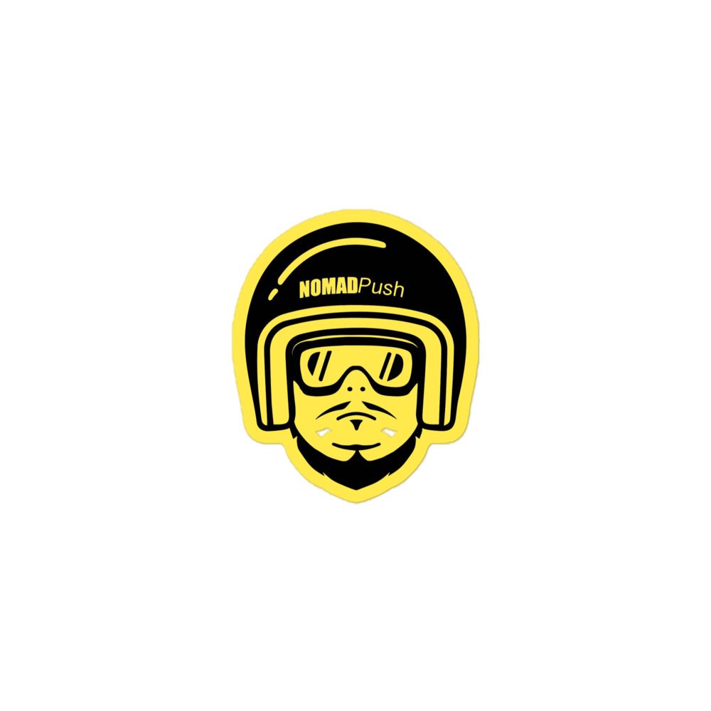 200K Celebration: Robin Helmet Logo Bubble-free stickers