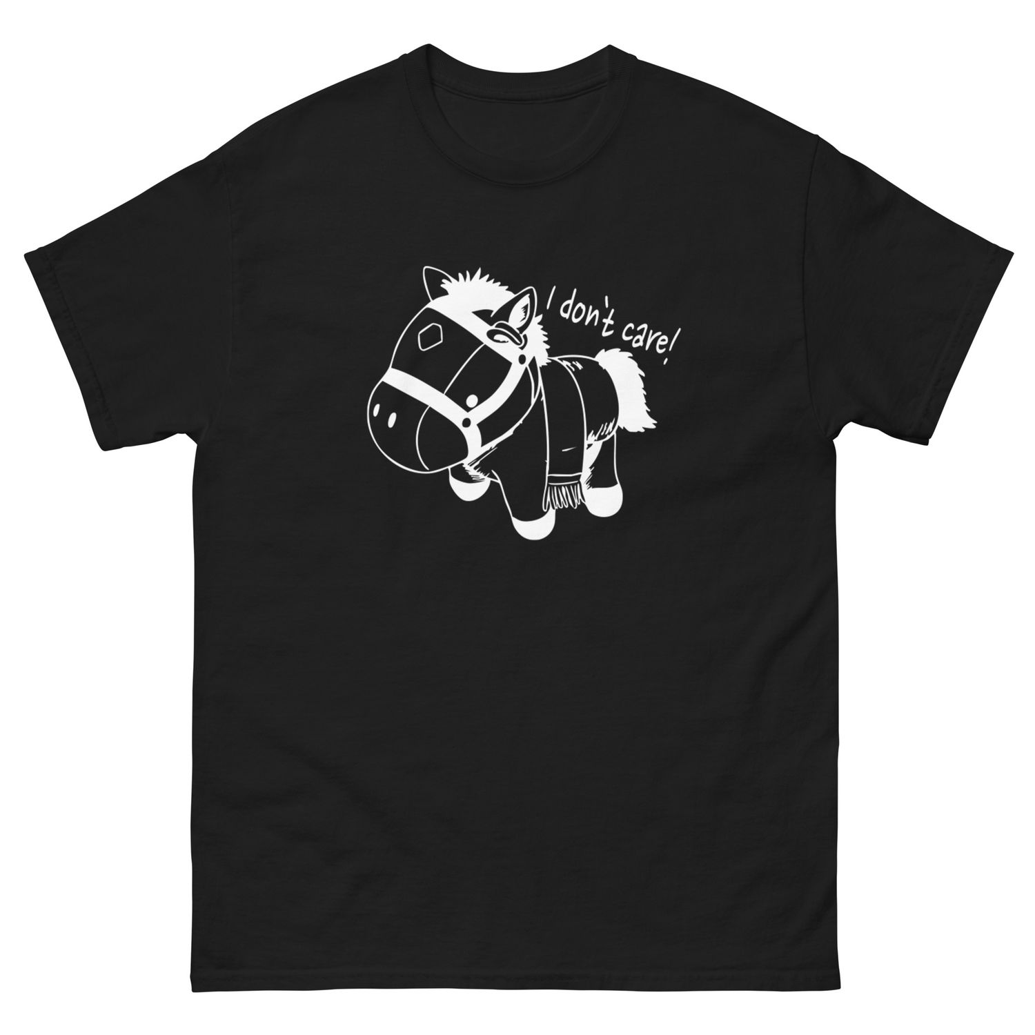 Horse-san classic tee White Logo