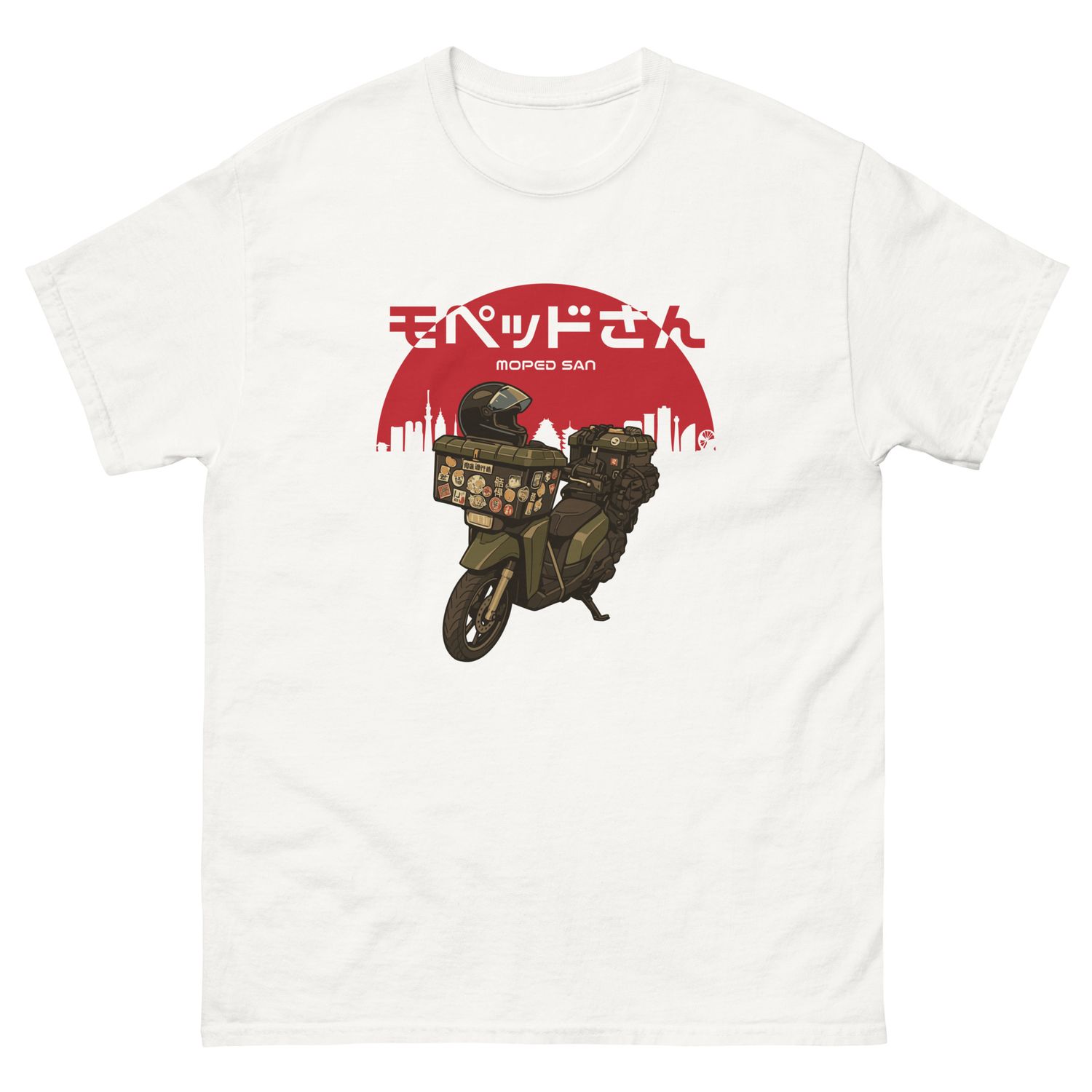 Moped-san Unisex classic tee [Fan Art Collab]