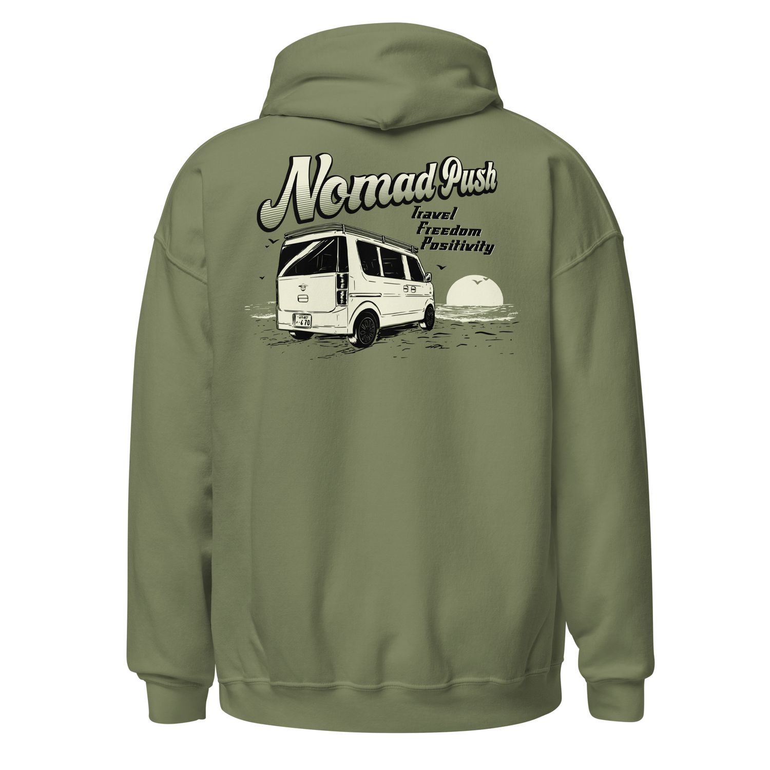 Van-san Beach Design Hoodie_Fan Art Collab_B