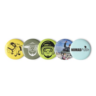Nomad Push Special Pin Button Set