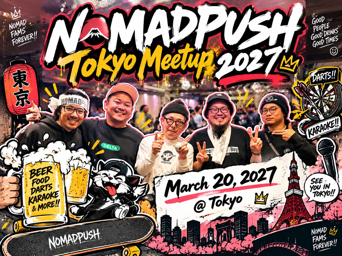 NOMADPush Tokyo Meetup March 2027