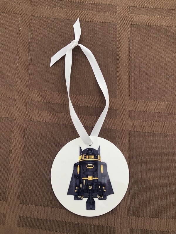 R2D2 Batman Ornament