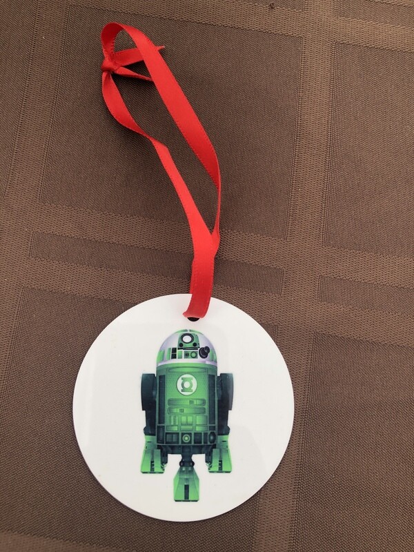 R2D2 Green Lantern Ornament