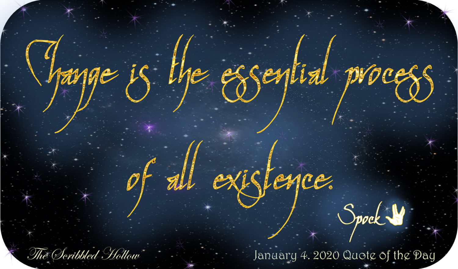 Change is Essential Magnet - Jan 4th Quote