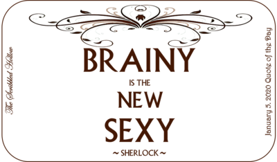 Brainy is the new Sexy Magnet - Jan 5th Quote