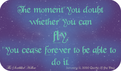 You can Fly Magnet - Jan 11th Quote You can Fly Magnet - Jan 11th Quote