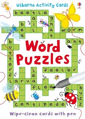 Word Puzzles Activity Cards