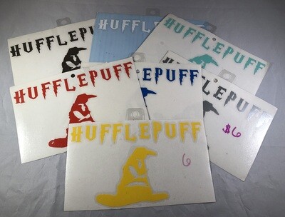 Hufflepuff Vinyl Sticker