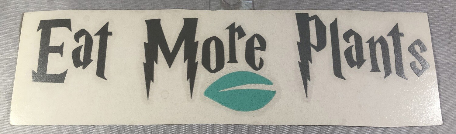 Eat More Plants Vinyl Sticker