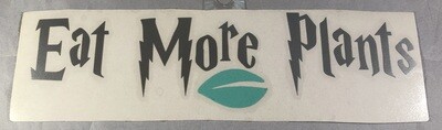 Eat More Plants Vinyl Sticker