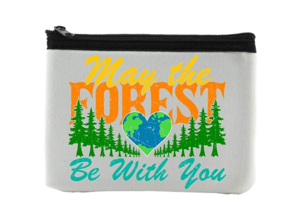 Coin Purse - May The Forest Be With You Coin Purse - May The Forest Be With You