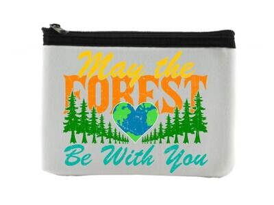 Coin Purse - May The Forest Be With You Coin Purse - May The Forest Be With You
