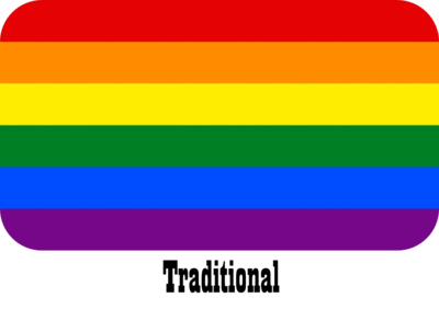 Pride Flag Magnet or Sign