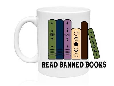 Read Banned Books w/Witchy Vibe Mug