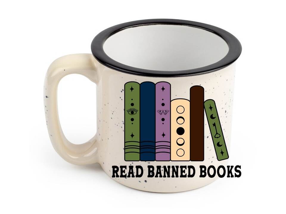 Read Banned Books w/Witchy Vibe Mug