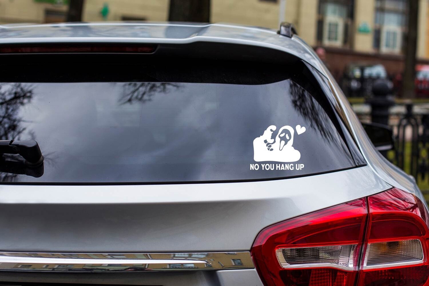 No You Hang Up Vinyl Sticker