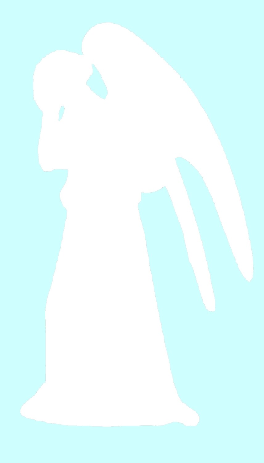 Weeping Angel Vinyl Sticker