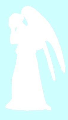 Weeping Angel Vinyl Sticker