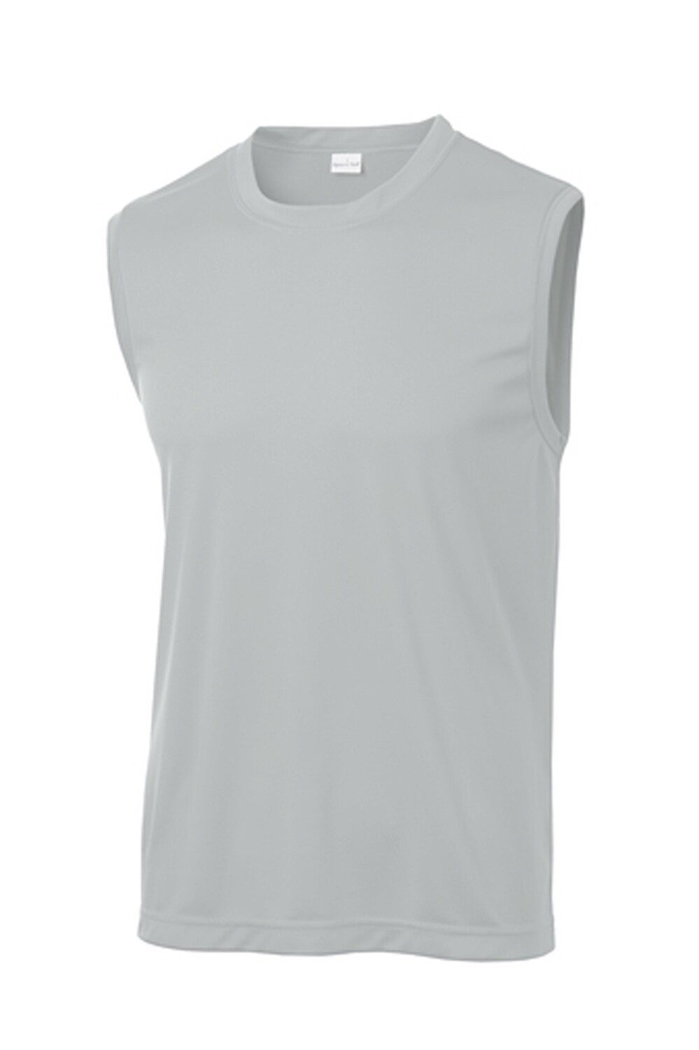 Custom Silver Sleeveless Shirt