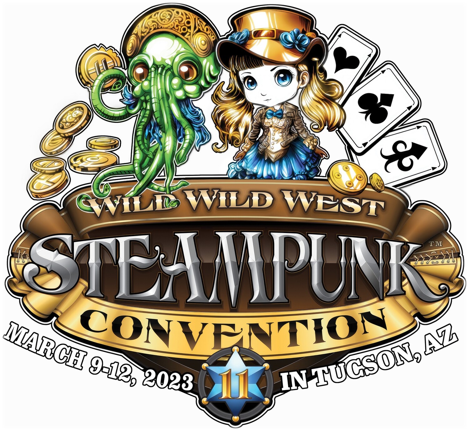 Wild Wild West Con Visor