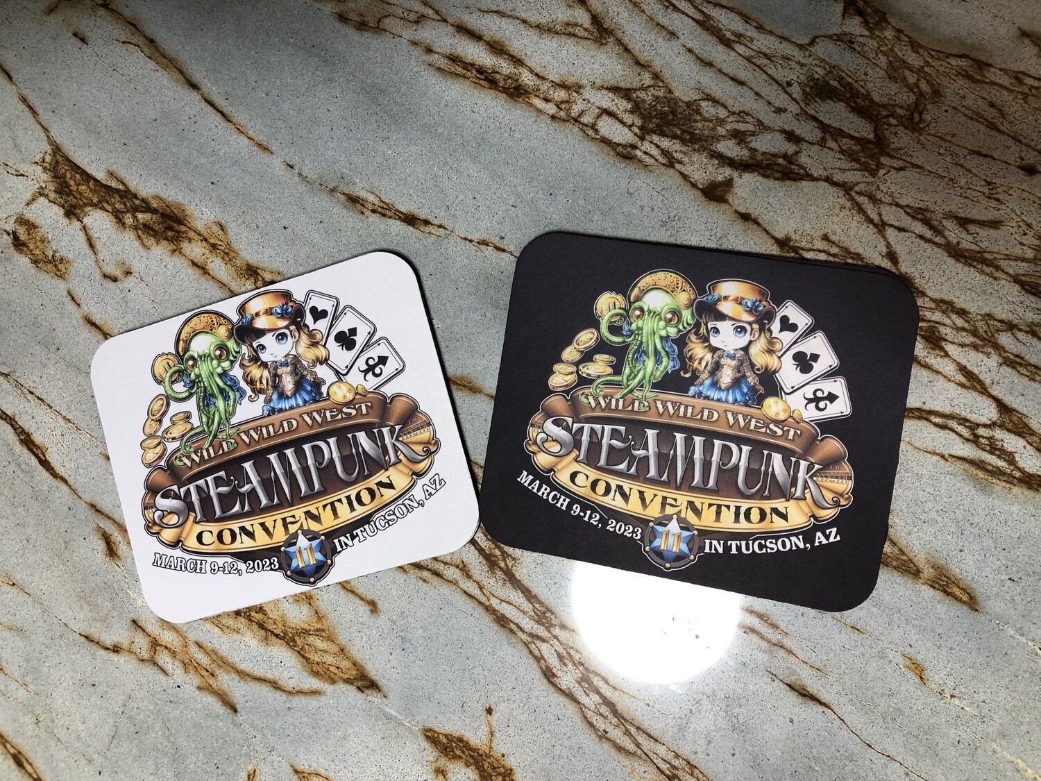 Wild Wild West Con Mouse Pad