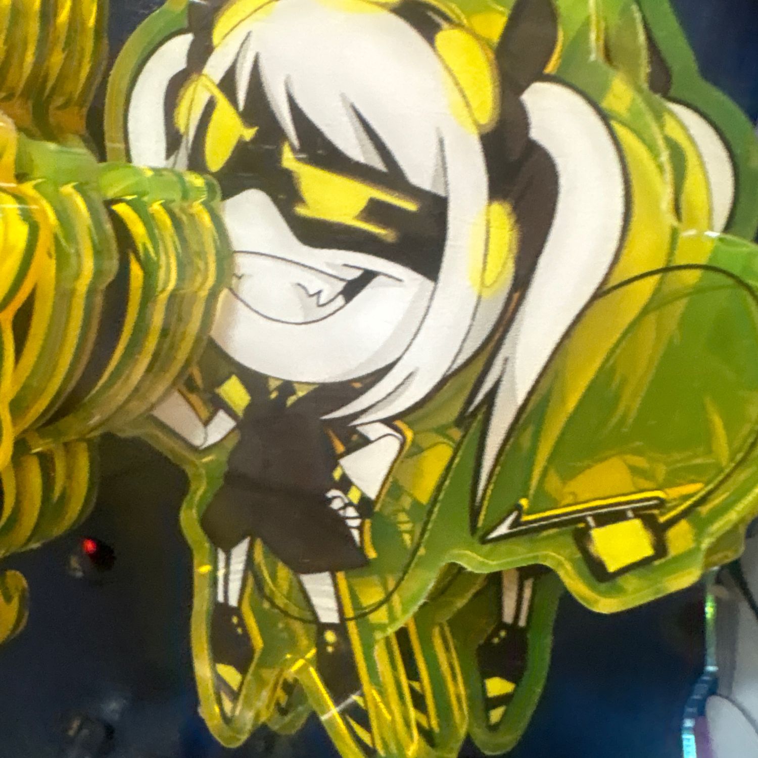 J murder drones 3 in keychain sd serial designation yellow